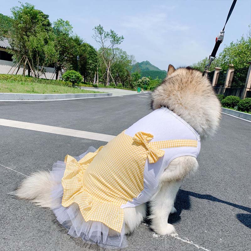 Dog Princess Dress - Cute Skirt Outfit for Small & Medium Dogs
