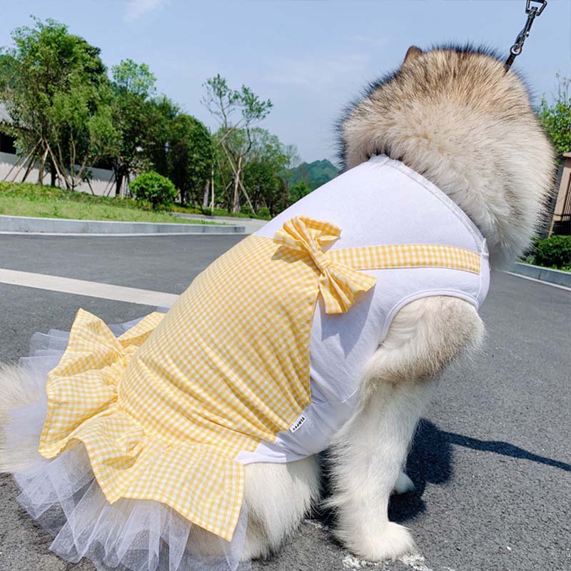 Dog Princess Dress - Cute Skirt Outfit for Small & Medium Dogs