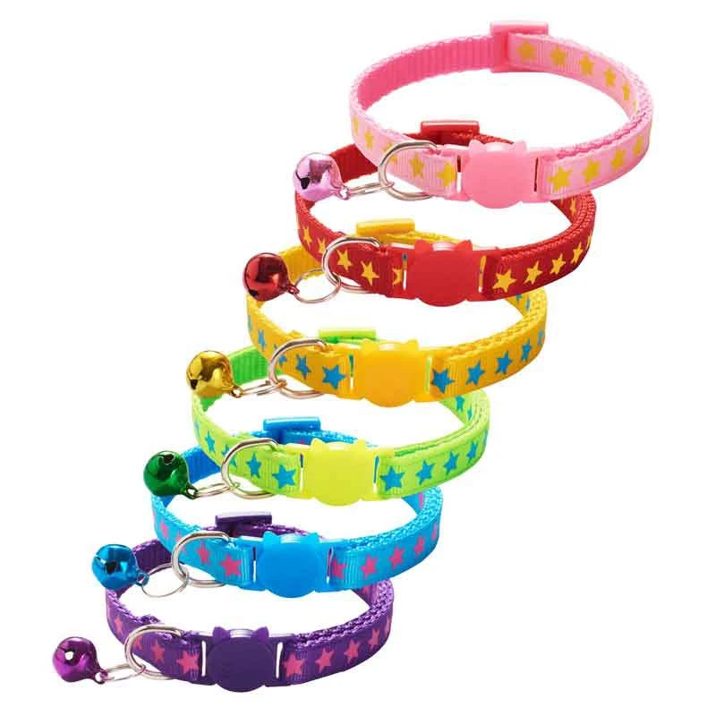 Breakaway Quick Release Pet Cat Collar With Bell