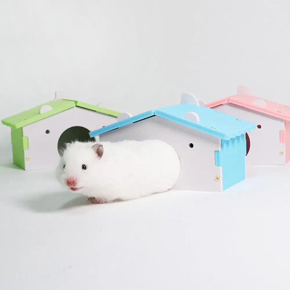 Cute Mini Small Animal Pet Hamster House