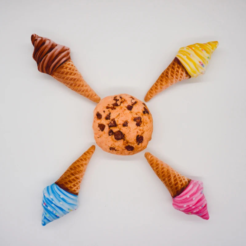 Funny Squeaky Dog Toys - Interactive Chew Toys for Dogs of All Sizes