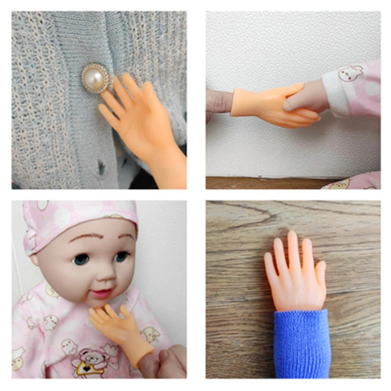 Novelty Toys Funny Finger Fidget Small Luminous Hand Palm Tease