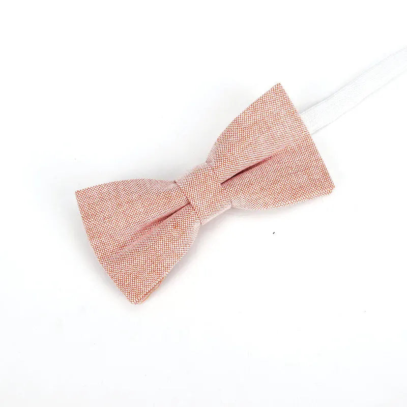 Lovely Solid Colorful Parent Child Bowtie Sets