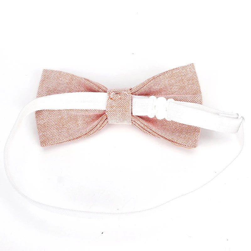 Lovely Solid Colorful Parent Child Bowtie Sets