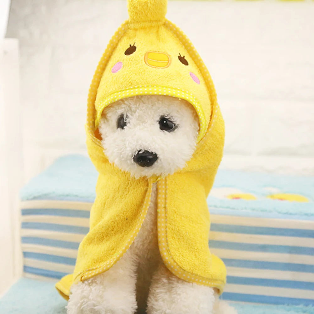 Cute Pet Dog Cat Towel Pets Drying Bath Towels