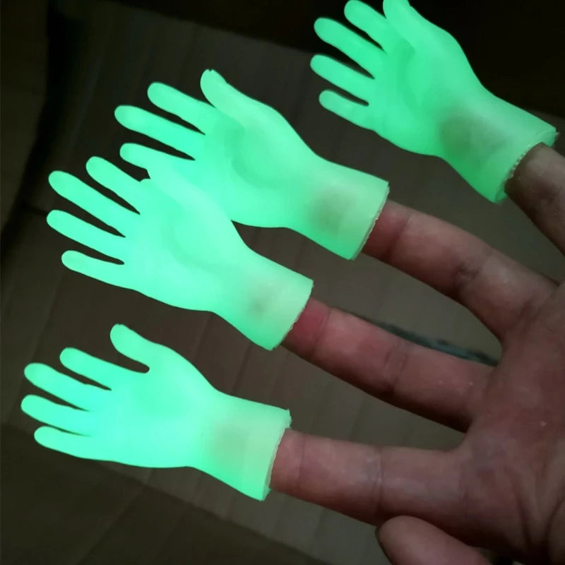 Novelty Toys Funny Finger Fidget Small Luminous Hand Palm Tease