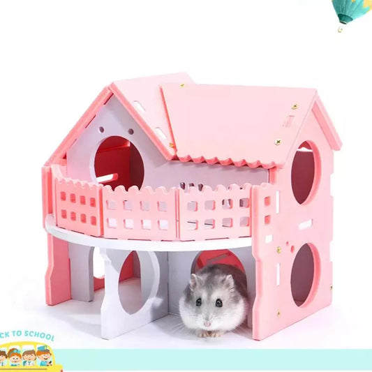 Cute Mini Small Animal Pet Hamster House