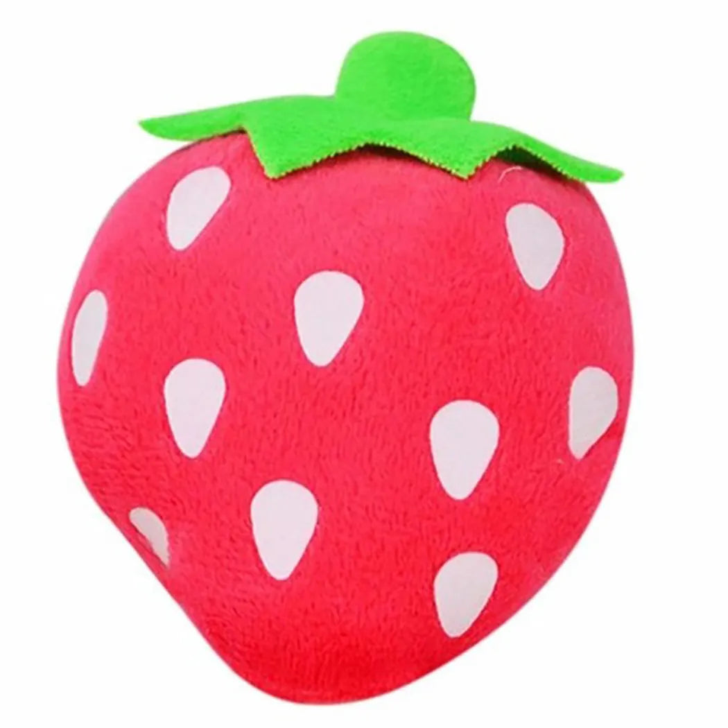 Animals Cartoon Dog Toy Strawberry