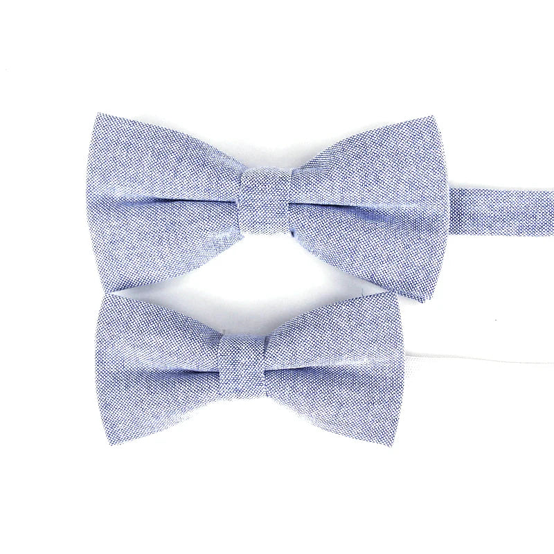 Lovely Solid Colorful Parent Child Bowtie Sets