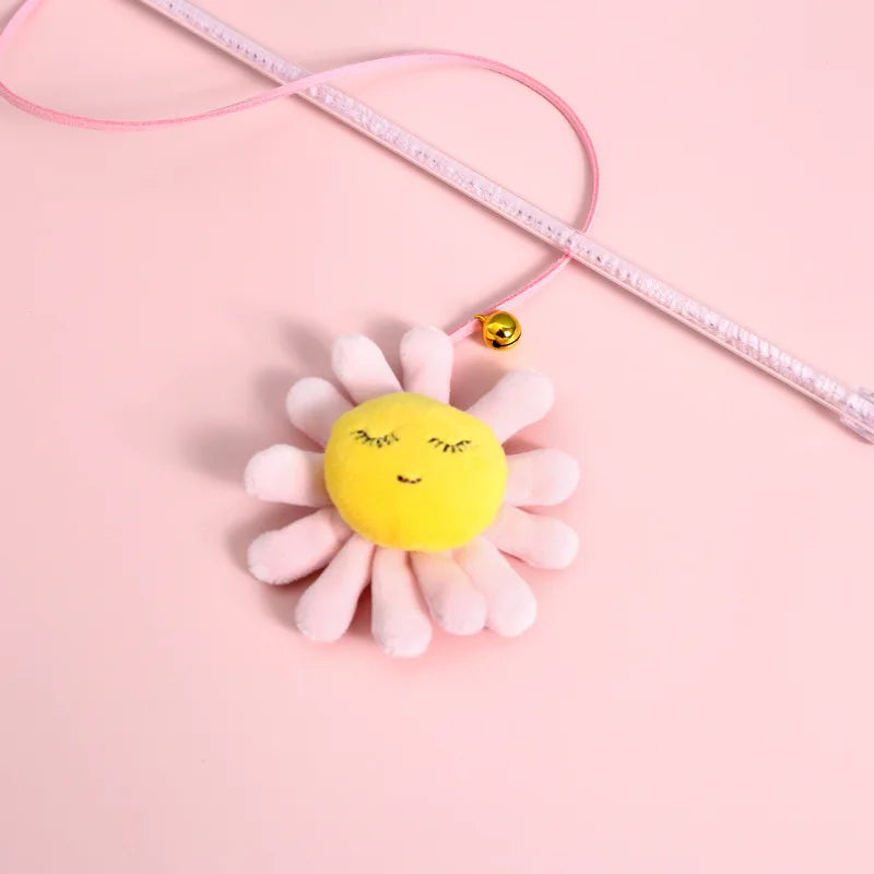 Cat Plush Bell Toy - Interactive Jingle Ball for Indoor Cats