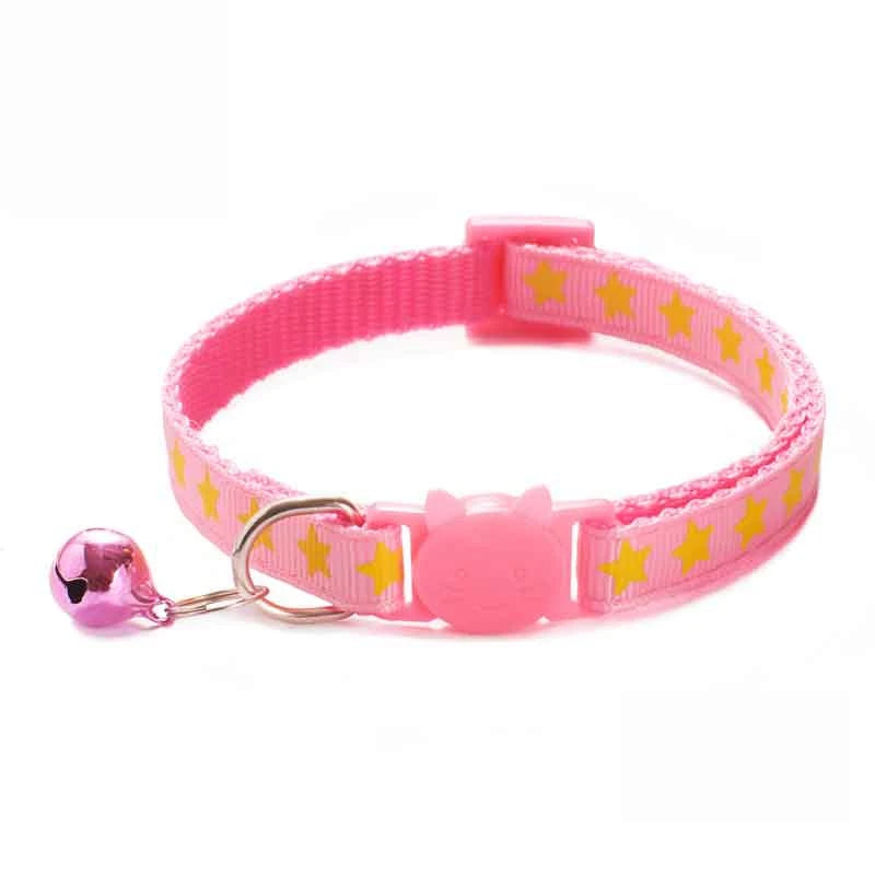 Breakaway Quick Release Pet Cat Collar With Bell