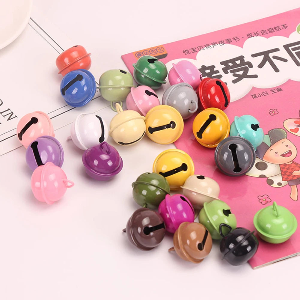 Metal Pet Colorful Bell Jewelry Smooth Noise Reduction Non-fade Pet