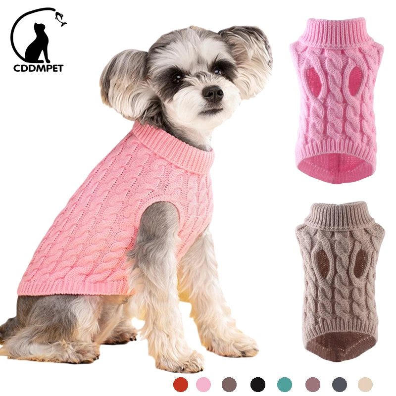 Dog Sweaters for Small Dogs Winter Warm Dog Clothes